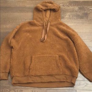 NWOT AMERICAN EAGLE SHERPA HOODIE XXL